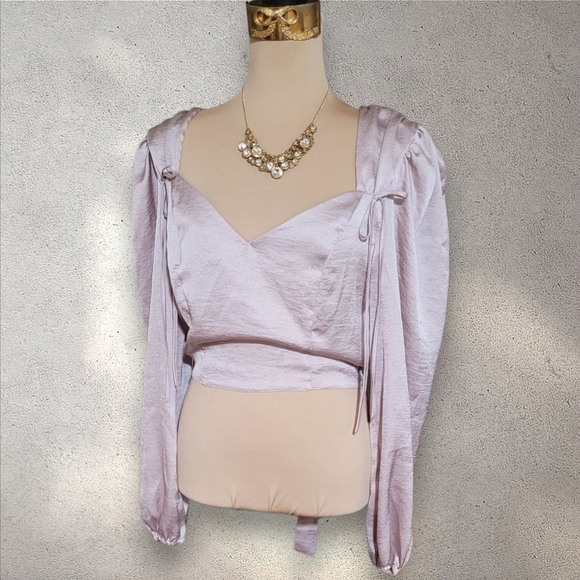 Topshop Satin Top - Picture 2 of 6